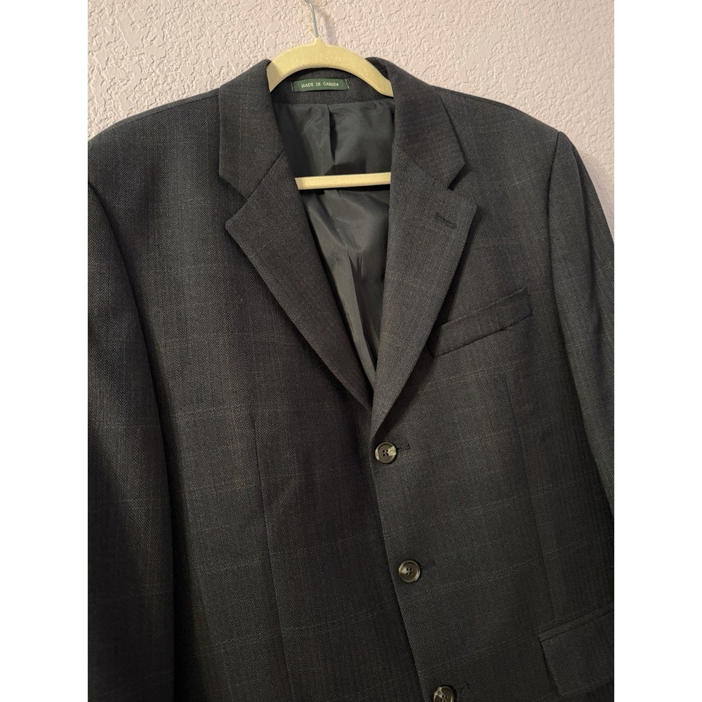 Vtg Ralph Lauren Wool Suit Coat Mens 40R Blazer Jacket Union Old Money Luxury